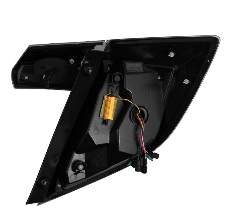 AlphaRex 16-21 Honda Civic Hatchback / Type-R FK8 Nova-Series LED Tail Lights (Pair) - Black - Burkken Auto Parts