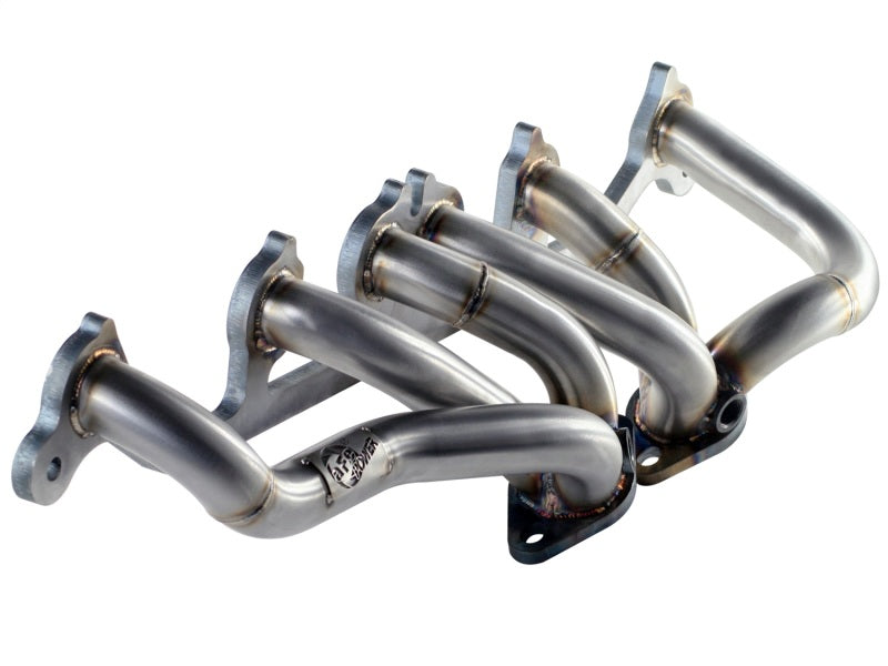 aFe Twisted Steel Header SS-409 HDR Jeep Wrangler TJ 00-06 I6-4.0L - Burkken Auto Parts