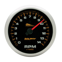 Autometer Pro-Cycle Gauge Tach 3 3/4in 14K Rpm 2 & 4 Cylinder Black - Burkken Auto Parts