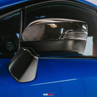 Seibon 15-20 Subaru WRX / STI Carbon Fiber Mirror Caps - Burkken Auto Parts