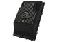 aFe 17-24 Ford F-150 10R60/10R80 Pro Series Rear Transmission Pan Black w/ Machined Fins - Burkken Auto Parts