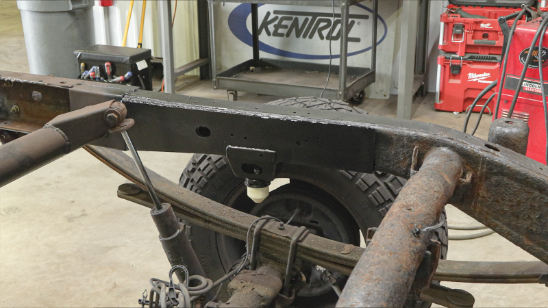 Rust Buster 07-18 Chevy Silverado/GMC Sierra Over Axle Frame Repair Kit - Left