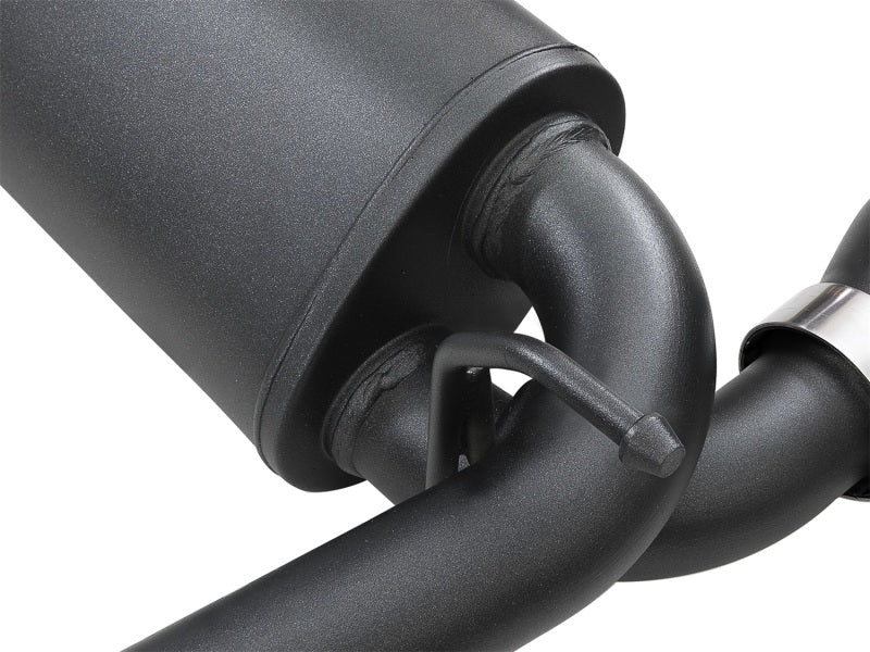 aFe Rebel Series 2.5in 409 SS Axle-Back Exhaust w/ Black Tips 2018+ Jeep Wrangler (JL) V6 3.6L - Burkken Auto Parts