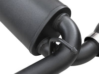 aFe Rebel Series 2.5in 409 SS Axle-Back Exhaust w/ Black Tips 2018+ Jeep Wrangler (JL) V6 3.6L - Burkken Auto Parts