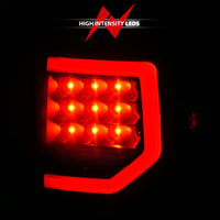 ANZO 07-11 Toyota Tundra Full LED Taillights Black Housing Smoke Lens G2 (w/C light Bars) - Burkken Auto Parts