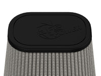 aFe Magnum FLOW Pro DRY S Air Filter 4in F (7-3/4x6-1/2)in B (5-3/4x3-3/4)in T x 7in H - Burkken Auto Parts