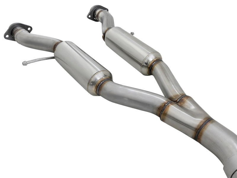aFe Large Bore HD 3in 304 SS Cat-Back Exhaust w/ Polished Tips 14-19 Jeep Grand Cherokee V6-3.6L - Burkken Auto Parts
