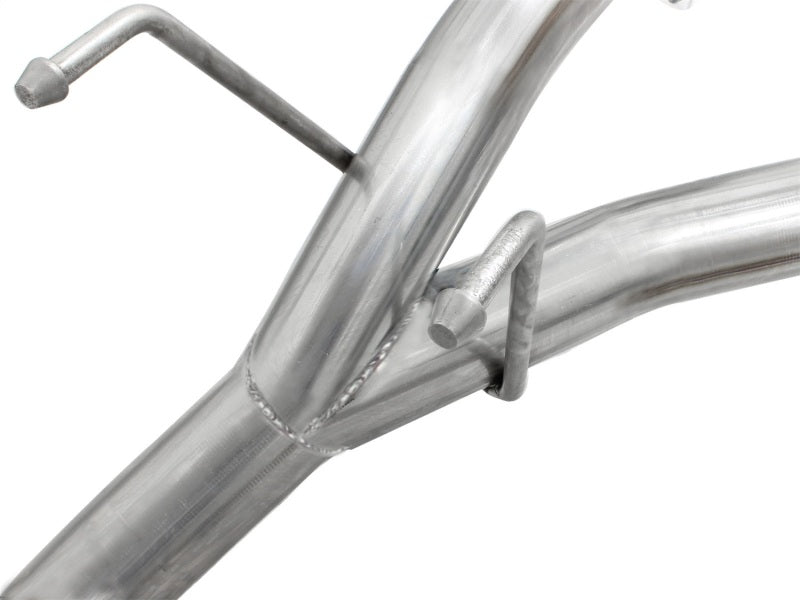 aFe MACHForce XP DPF-Back Exhaust 2.5in SS with Polished Tips 2014 Dodge Ram 1500 V6 3.0L EcoDiesel - Burkken Auto Parts