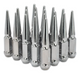 BLOX Racing Spike Forged Lug Nuts - Chrome 12 x 1.50mm - Set of 20 - Burkken Auto Parts