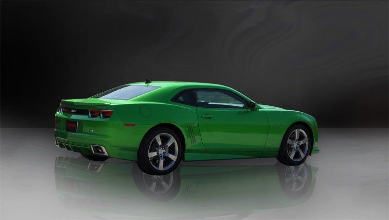 Corsa 2010-2013 Chevrolet Camaro Convertible SS 6.2L V8 Manual Polished Sport Cat-Back + XO Exhaust - Burkken Auto Parts