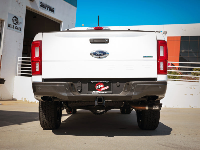 aFe Apollo GT Series 3in 409 SS Axle-Back Exhaust 2019 Ford Ranger 2.3L w/ Black Tips - Burkken Auto Parts