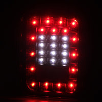 ANZO 2007-2015 Jeep Wrangler LED Taillights Smoke - Burkken Auto Parts