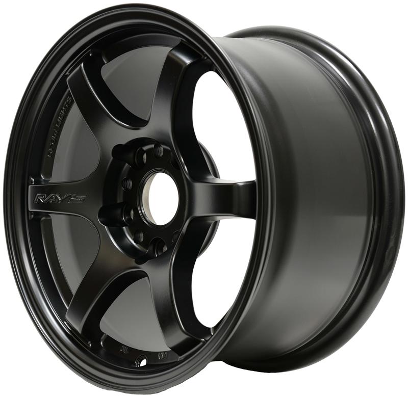 Gram Lights 57DR 15x8.0 +35 4x100 Semi Gloss Black Wheel - Burkken Auto Parts