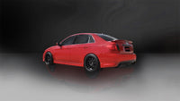 Corsa 08-10 Subaru Impreza WRX Sedan 2.5L Turbo Manual 3in Sport Cat-Back Exhaust w/4in Blac - Burkken Auto Parts