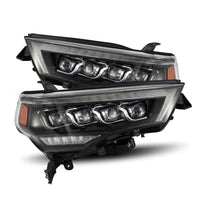 AlphaRex 14-22 Toyota 4Runner (2021 Req. Conv) NOVA LED Proj HL Blk w/Actv Light & Seq. Sig + SB DRL - Burkken Auto Parts