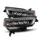 AlphaRex 14-22 Toyota 4Runner (2021 Req. Conv) NOVA LED Proj HL Blk w/Actv Light & Seq. Sig + SB DRL - Burkken Auto Parts