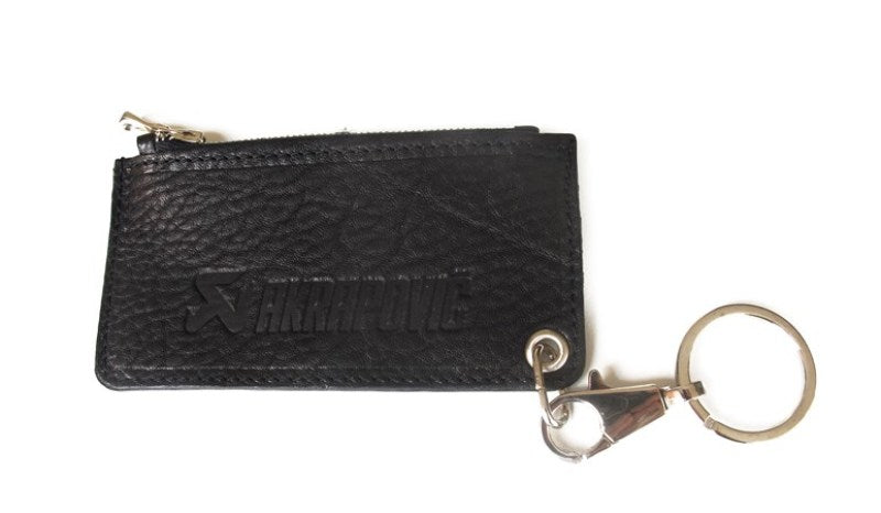 Akrapovic Leather Zip Keychain - black - Burkken Auto Parts