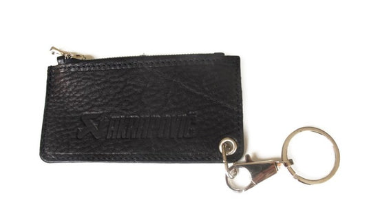 Akrapovic Leather Zip Keychain - black - Burkken Auto Parts