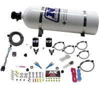 Nitrous Express BMW EFI All Dual Nozzle Nitrous Kit (50-300 HP) w/15lb Bottle - Burkken Auto Parts