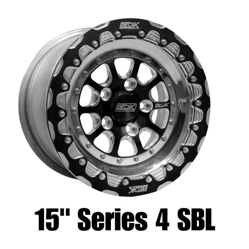 Belak 15x11 / 7in BS / 5x4.75 BP / High Pad / Series 4 Wheel - Single Beadlock - Burkken Auto Parts