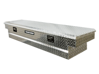 Tradesman Aluminum Economy Cross Bed Truck Tool Box (72in.) - Brite - Burkken Auto Parts