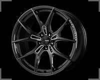 Gram Lights 57FXZ 19x9.5 +25 5x112 Super Dark Gunmetal and Machining Rim Edge DC Wheel - Burkken Auto Parts
