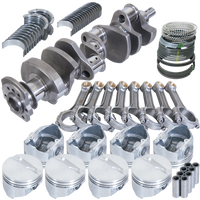Eagle Chevy 350 3.750in Crank 5.700in I-Beam Rods -7cc Flat Top 4.040in Pistons Balanced Assembly - Burkken Auto Parts
