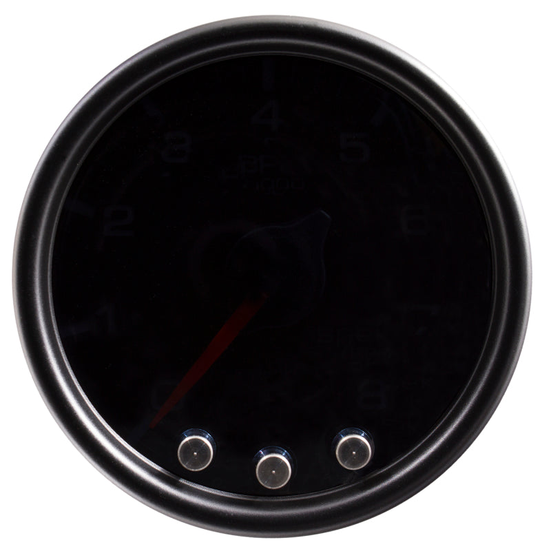 Autometer Spek-Pro Gauge Tach 2 1/16in 8K Rpm W/ Shift Light & Peak Mem Blk/Smoke/Blk - Burkken Auto Parts