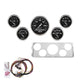 Autometer 40-46 Chevrolet Truck 5 Gauge Dash Kit (MPH/FUEL/OILP/WTMP/BAT) - Old Tyme Black - Burkken Auto Parts