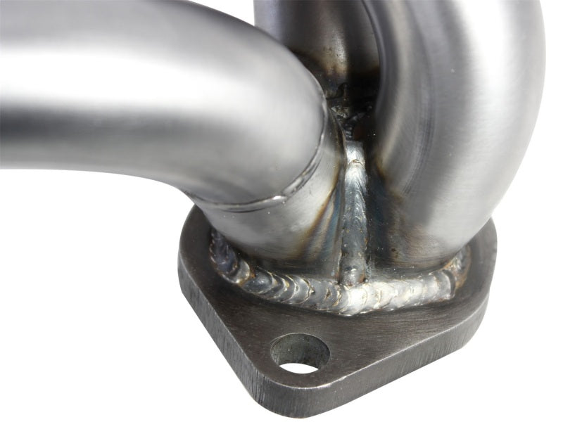 aFe Twisted Steel Header SS-409 HDR Jeep Wrangler JK 07-11 V6 3.8L - Burkken Auto Parts