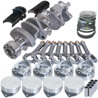 Eagle Chevy 350 1Pc 3.480in Crank 6.000in I-Beam Rod -7cc Flat Top 4.040in Pistons Rotating Assembly - Burkken Auto Parts