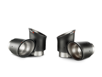 Akrapovic 14-17 Chevrolet Corvette Z06 (C7) Slip-On Line (Titanium) w/ Carbon Tips - Burkken Auto Parts
