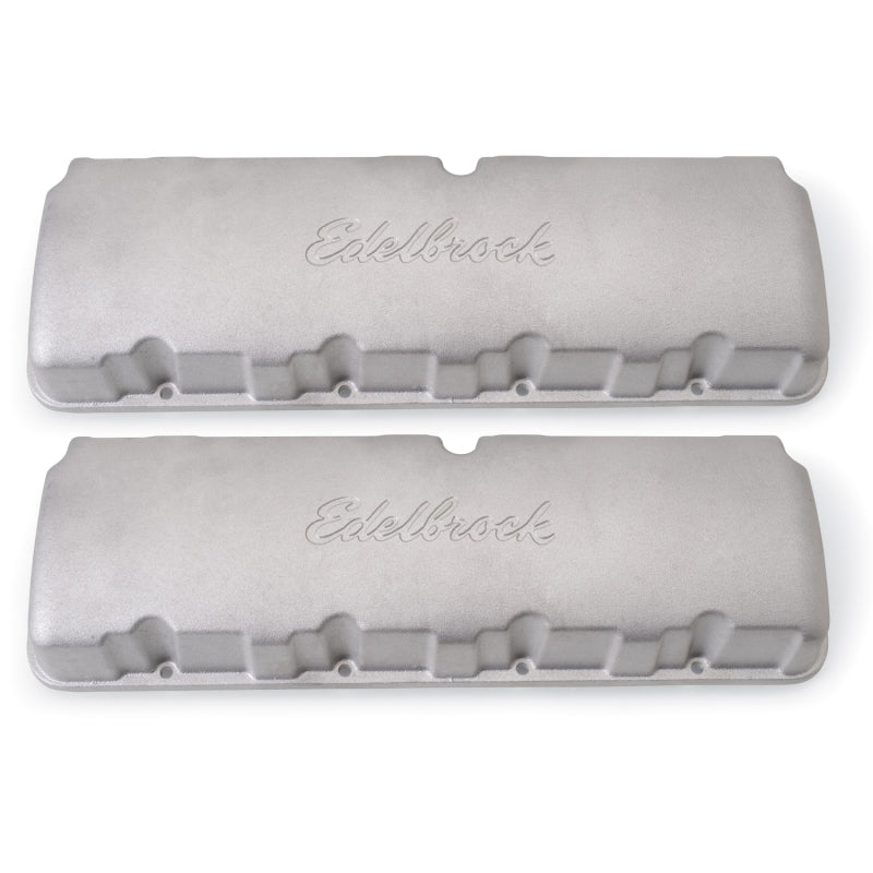 Edelbrock Valve Cover Chevy for Big Victor Head - Burkken Auto Parts