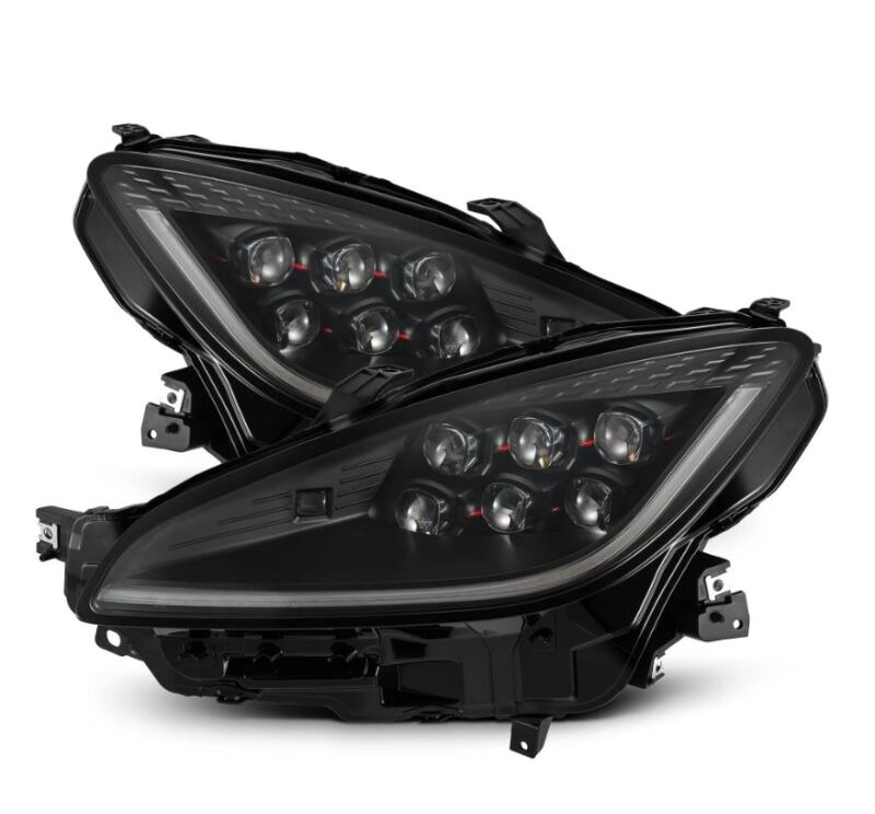 AlphaRex 21-23 Toyota GR86 / Subaru BRZ NOVA Series LED Projector Headlights - Black - Burkken Auto Parts