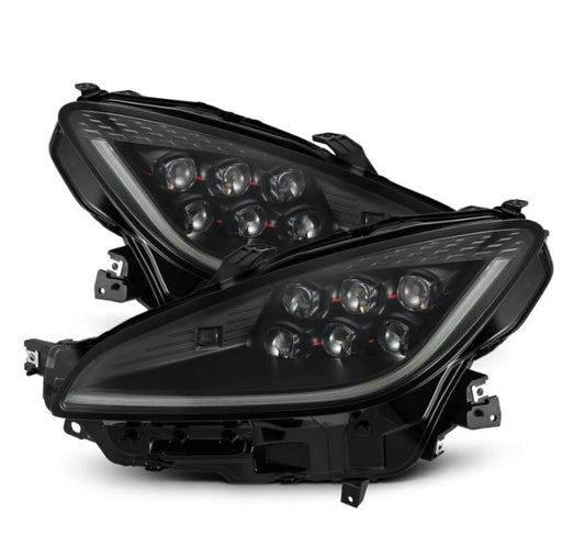 AlphaRex 21-23 Toyota GR86 / Subaru BRZ NOVA Series LED Projector Headlights - Black - Burkken Auto Parts