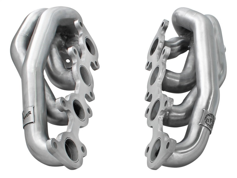 aFe Twisted Steel Headers SS-409 11-14 Ford F-150 V8 5.0L *Race Only* - Burkken Auto Parts