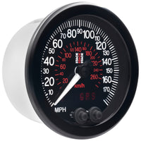 Autometer Stack Instruments 88mm 0-180 MPH 290 KM/H GPS Speedometer - Black - Burkken Auto Parts