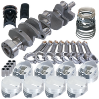 Eagle Chevy 454 1Pc 4.000in Crank 6.135in I-Beam Rods 38cc Dome 4.250in Pistons Rotating Assembly - Burkken Auto Parts