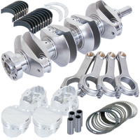 Eagle Nissan Sr20 91mm Billet Crank 5.365in H-Beam 7.3cc Dome 86.5mm Pistons Rotating Assembly - Burkken Auto Parts