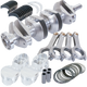 Eagle Nissan Sr20 91mm Billet Crank 5.365in H-Beam 7.3cc Dome 86.5mm Pistons Rotating Assembly - Burkken Auto Parts