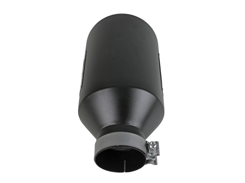 aFe Power MACH Force-Xp 409 Stainless Steel Clamp-on Exhaust Tip Black - Burkken Auto Parts