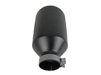 aFe Power MACH Force-Xp 409 Stainless Steel Clamp-on Exhaust Tip Black - Burkken Auto Parts