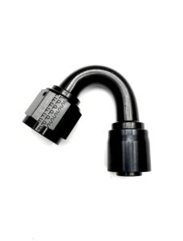Fragola -8AN 150 Degree Fixed/Single Swivel Sport Crimp Pro Hose End - Burkken Auto Parts