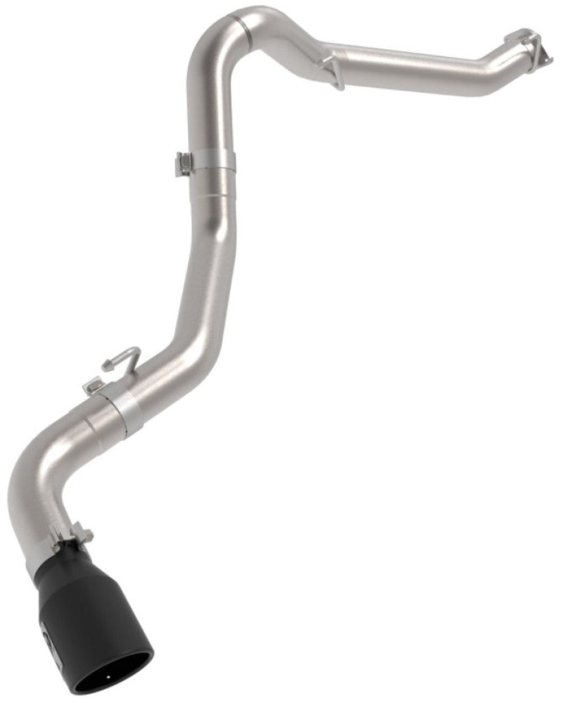 aFe 2021+ Jeep Gladiator V6-3.0L (td) Vulcan Series 3in 304 SS DPF-Back Exhaust System - Black Tip - Burkken Auto Parts