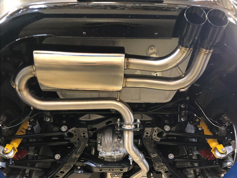aFe Takeda 2-1/2in 304 SS Axle-Back Exhaust w/ Black Tip 16-19 Mazda Miata L4 2.0L - Burkken Auto Parts