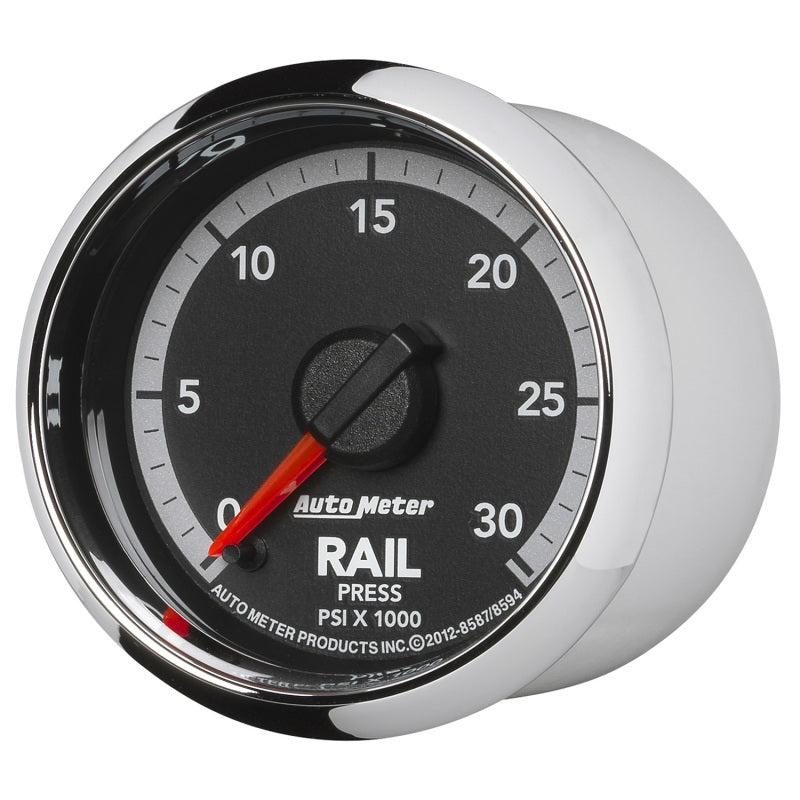 Autometer Factory Match Dodge 6.7L 4th Gen Fuel Rail Pressure Gauge 2-1/16in FSE - Burkken Auto Parts