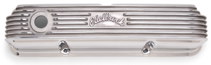 Edelbrock Valve Cover Classic Series Ford 1958-1976 FE V8 Polshed - Burkken Auto Parts