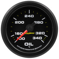 Autometer Extreme Environment 2-1/16in 340 Deg Oil Temp Gauge Stepper Motor w/Peak & Warn - Burkken Auto Parts