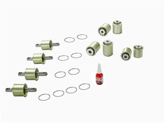 aFe Control PFADT Alum Frame Drag Rear Solid Spherical C/A Bearings Set; 06-13 Chevy Corvette C6 Z06 - Burkken Auto Parts