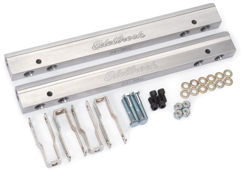Edelbrock Fuel Rail Kit for EFI SB Chrysler 340/360 for Use w/ 28155 - Burkken Auto Parts